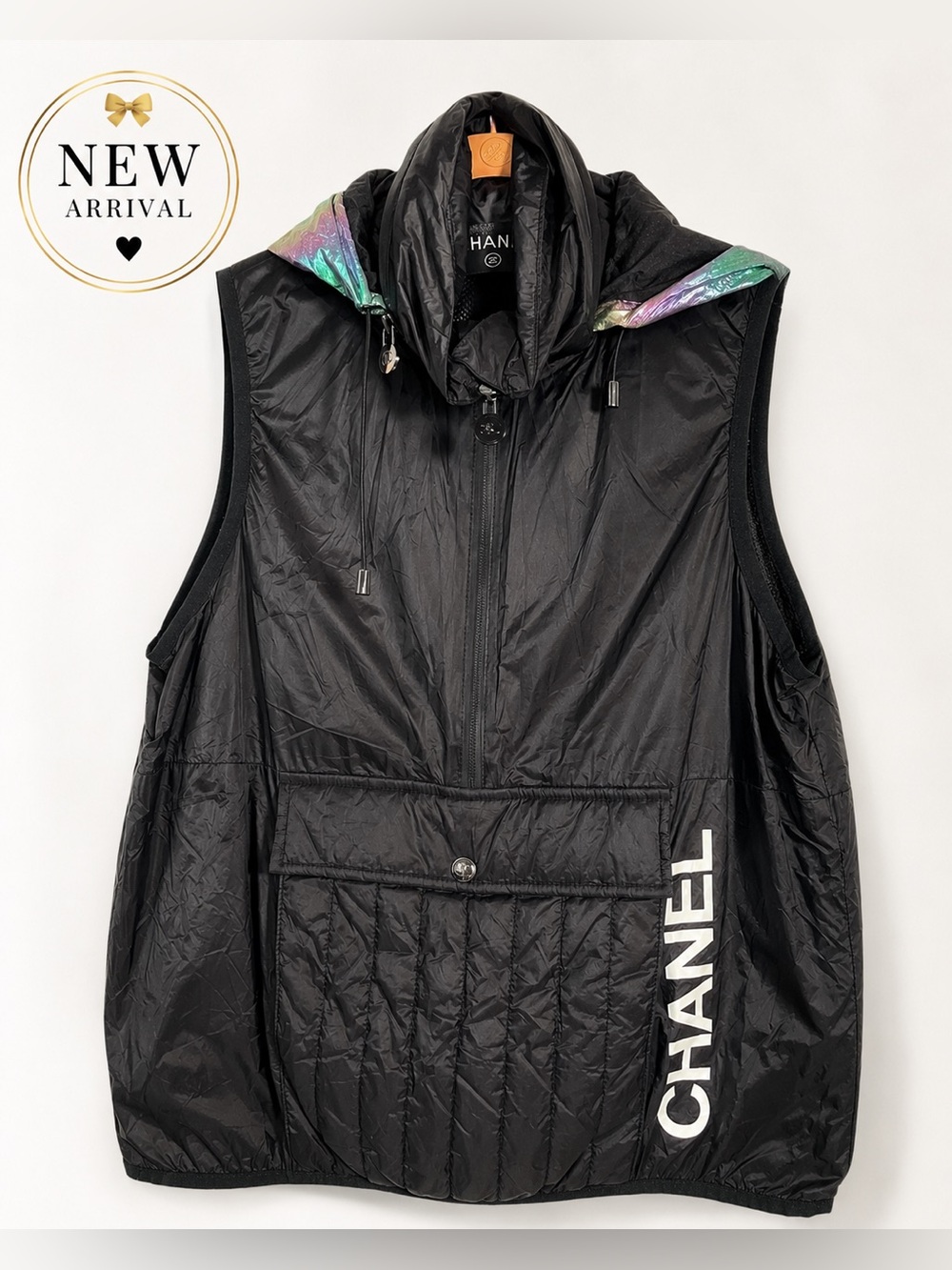🌈 Women’s Hooded Sleeveless Windbreaker Vest 🌈